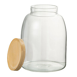 Paris Prix Bocal de Conservation en Verre Tom 2,1L Transparent