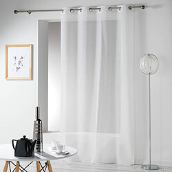 Paris Prix Rideau Voilage Telma 140x240cm Blanc 