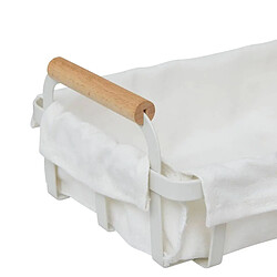 Avis Five Simply Smart Corbeille à Pain en Métal Balm 27cm Blanc