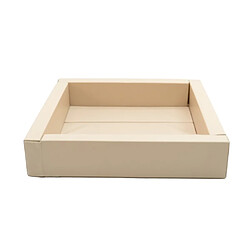 1001jouets Piscine à balles en mousse beige