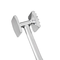 Five Simply Smart Attendrisseur à Viande Antidérapant Zinc 22cm Gris