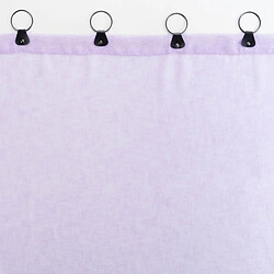 Avis Paris Prix Rideau Voilage à Anneaux Linka 140x240cm Lilas