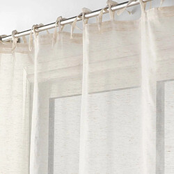 Paris Prix Rideau Voilage à Nouettes Norine 140x240cm Naturel