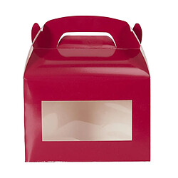 Paris Prix Lot de 5 Boîtes à Gâteaux Pâtisserie 20cm Rose