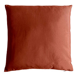 Paris Prix Coussin Déco Uni Basic 40x40cm Terracotta