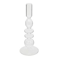 Atmosphera Chandelier Design en Verre Bulles 22cm Transparent