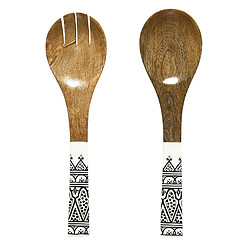 Paris Prix Couverts à Salade en Bois Dune 30cm Noir