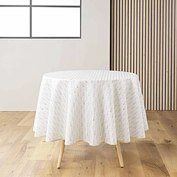 Paris Prix Nappe Ronde Imprimé Piana 180cm Naturel