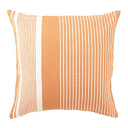 Paris Prix Coussin Déco Rayures Mik 50x50cm Orange