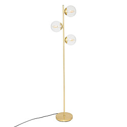 Atmosphera Lampadaire en Métal Le Collectionneur 162cm Or
