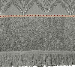 Atmosphera Ensemble de Bain 3 Pièces Wild 140cm Vert Céladon pas cher