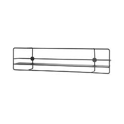 Paris prix étagère murale métal - Noir