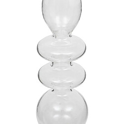 Atmosphera Chandelier Design en Verre Bulles 22cm Transparent