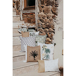 Paris prix Coussin déco Pearl - 45x45 cm - Beige pas cher