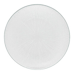 Assiettes à Dessert En Verre Secret De Gourmet - Lot De 6, Transparent, 20 Cm De Diamètre, Compatibles Lave-vaisselle