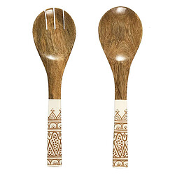 Paris Prix Couverts à Salade en Bois Dune 30cm Terracotta