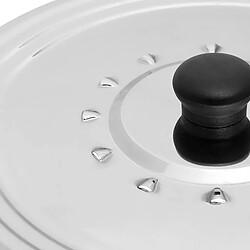 Five Simply Smart Couvercle de Cuisson en Inox Universel 26/28/30cm Argent