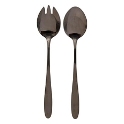 Secret De Gourmet Couverts à Salade Lance 24cm Noir