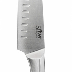 Five Simply Smart Couteau Santoku Inox Forgé 31cm Gris