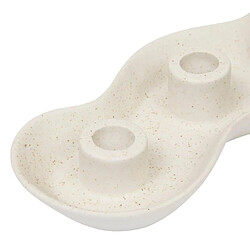 Atmosphera Chandelier Design en Dolomite Chéri 32cm Blanc