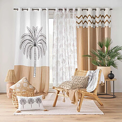 Paris Prix Coussin Déco Macramé Indy 30x50cm Naturel pas cher