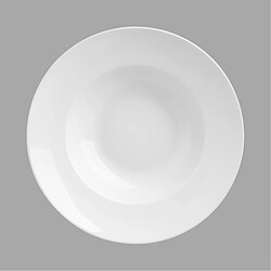 Avis Secret De Gourmet Lot de 6 Assiettes à Pâtes 27cm Blanc