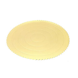 Paris Prix Lot de 5 Supports à Gâteaux Ronds 29cm Or