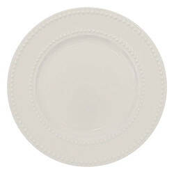Secret De Gourmet Lot de 6 Assiettes à Dessert Perle 19cm Blanc