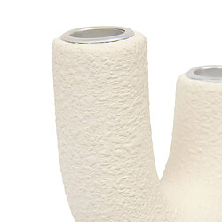 Atmosphera Chandelier Déco en Dolomite Wonj 20cm Blanc