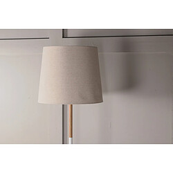 Paris prix Lampadaire avec plateau - Beige pas cher