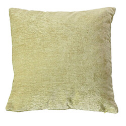 Paris Prix Coussin Déco en Velours Velvet 40x40cm Vert Tilleul