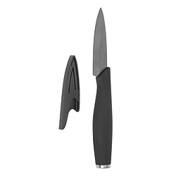 Five Simply Smart Couteau d'Office & Cache Lame Cera 17cm Noir