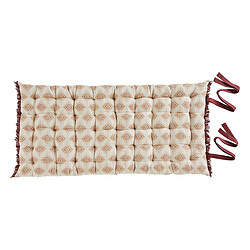 Atmosphera Matelas de Sol Jacquard Ikat 60x120cm Beige Lin 