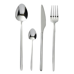 Paris Prix Ménagère 24 Pièces en Inox Irvin Brillant 27cm Argent