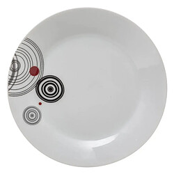 Secret De Gourmet Lot de 6 Assiettes à Dessert Instant 19cm Blanc