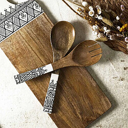 Paris Prix Couverts à Salade en Bois Dune 30cm Noir