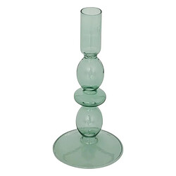 Atmosphera Chandelier en Verre Design Bulles 19cm Vert