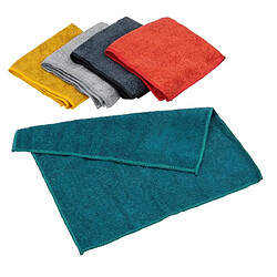Five Simply Smart Lot de 5 Chiffons Microfibre Colores 30cm Multicolore
