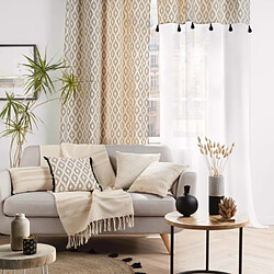 Paris Prix Coussin Déco Doreline 40x40cm Beige pas cher