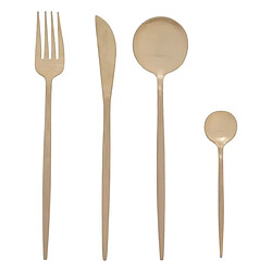 Secret De Gourmet Ménagère 24 Pièces Inox Ida 22cm Or