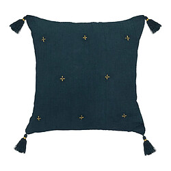 Coussin Décoratif Patchwork 40x40 Cm - Multicolore - Motif Audacieux - Marque Paris Prix