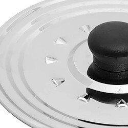 Five Simply Smart Couvercle de Cuisson en Inox Universel 16/18/20cm Argent