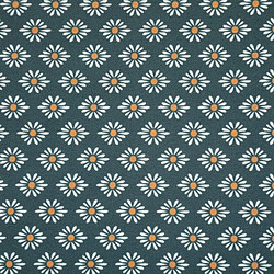 Atmosphera Nappe Antitache Imprimée Alya 180cm Bleu Foncé