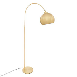 Atmosphera Lampadaire Arc en Métal Floris 177cm Doré