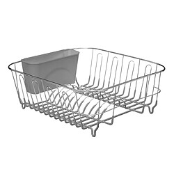 Five Simply Smart Egouttoir à Vaisselle Métal Coloré 36cm Gris
