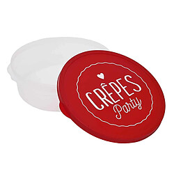 Paris Prix Boîte de Conservation Crêpes 28cm Rouge