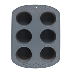 Paris Prix Moule à Muffins Silicone 23cm Gris