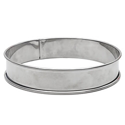 Paris Prix Lot de 2 Cercles à Tartelette Mamie Lily 12cm Argent