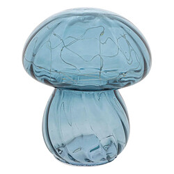 Atmosphera Lampe à Poser Champignon Malu 15cm Bleu