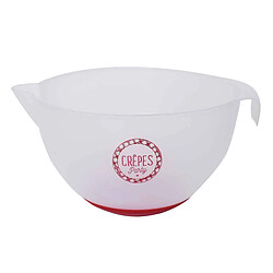 Paris Prix Bol Mélangeur Chandeleur 3L Transparent